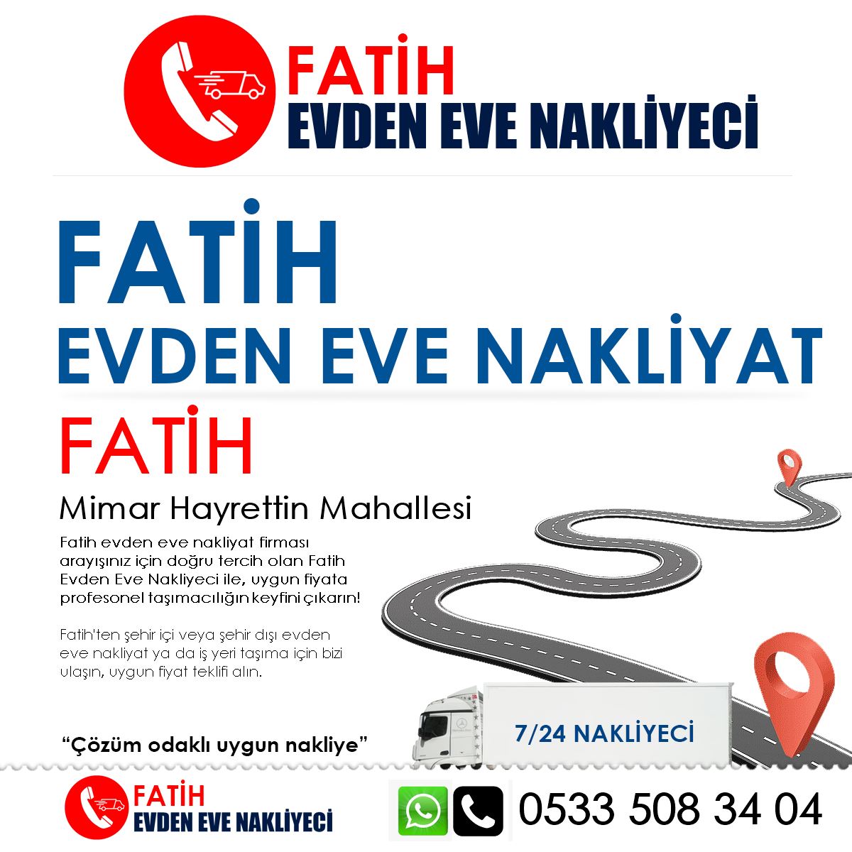 Mimar Hayrettin EVden Eve Nakliyat ve İş Yeri Taşıma