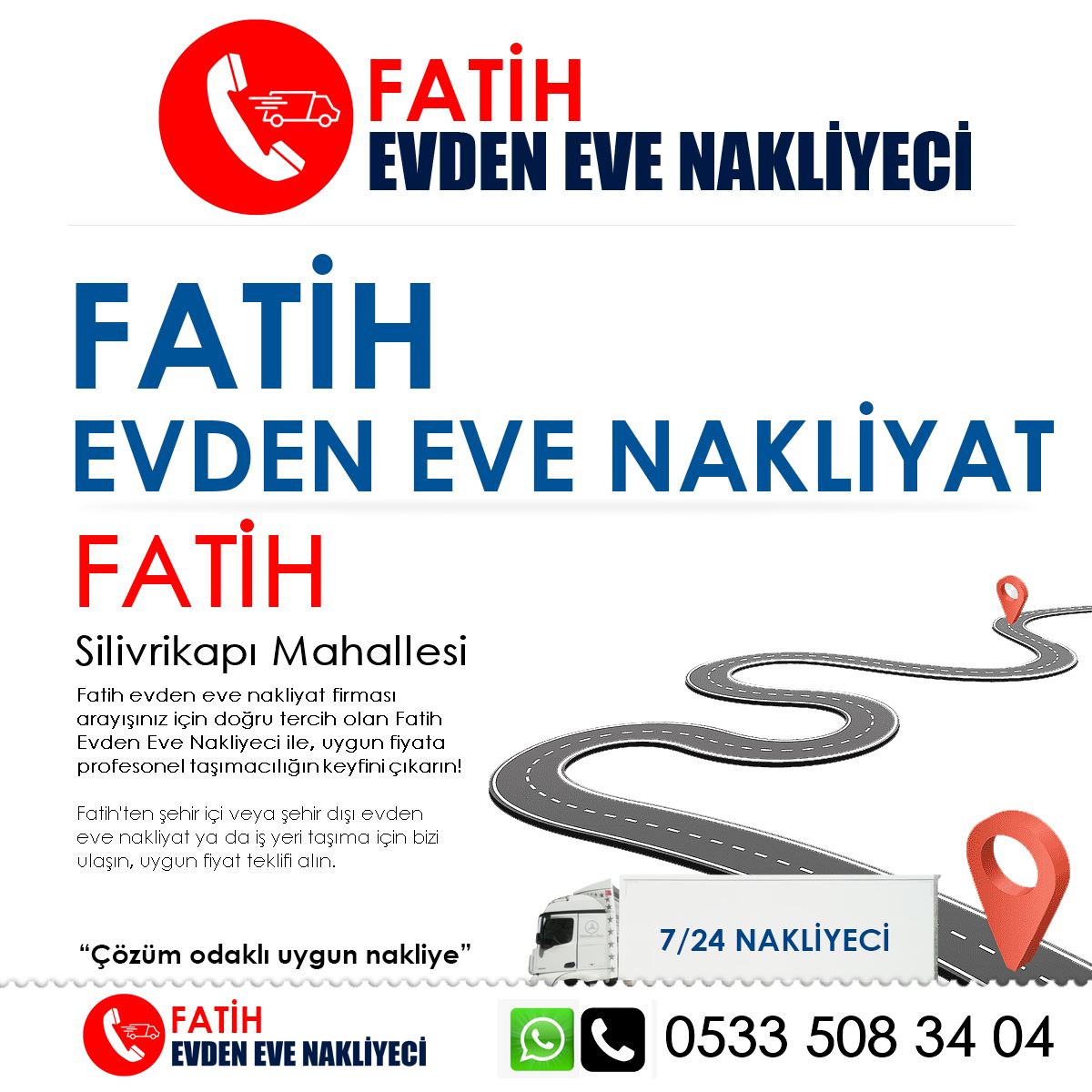 Silivrikapı EVden Eve Nakliyat ve İş Yeri Taşıma